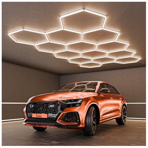  LED stropno svetlo LED/426W/85-265V 6500K 484x243 cm CRI 90 IP54 bela Cene