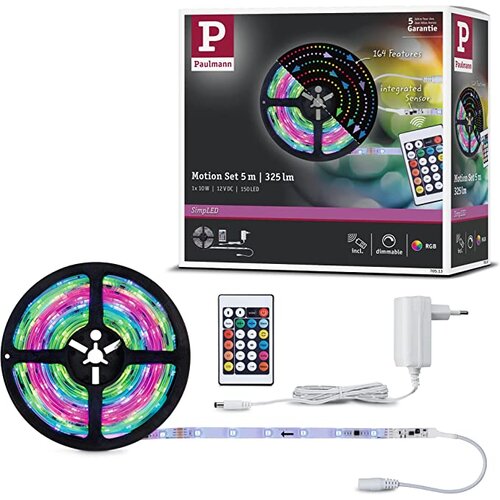  Paulmann 5m set led trake rgb IP20 ambient - kontroler na traci crni petak Slike