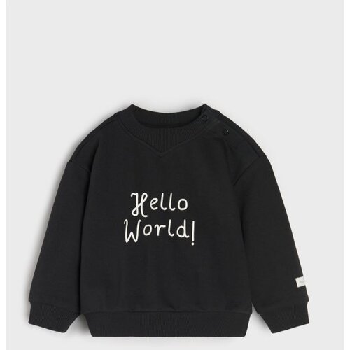 Sinsay Majica dugih rukava s okruglim izrezom Slike