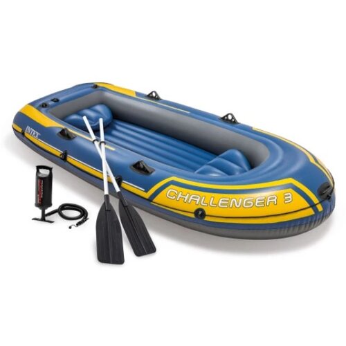 Intex Čamac za vodu 295 x 137 x 43cm Challenger 3 Boat set Cene