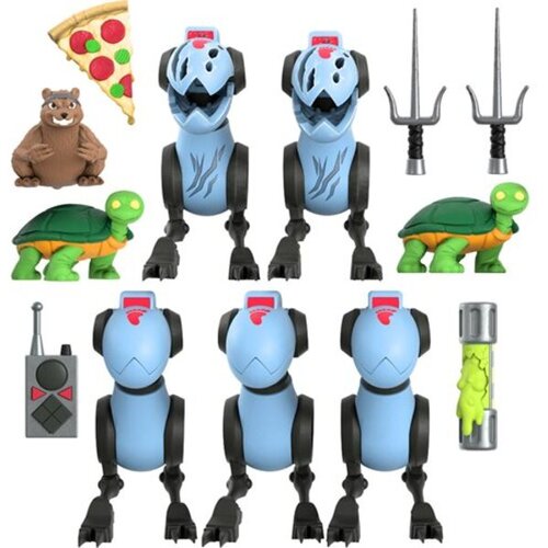 DC Comics Teenage Mutant Ninja Turtles Ultimates Mousers 5-Pack 7-Inch Scale Action Figures, (20499028) Slike