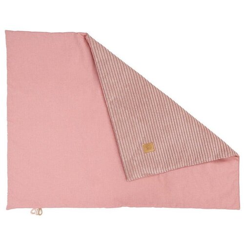 MeowBaby Roza korduro dječja dekica 100x77 cm - Slike