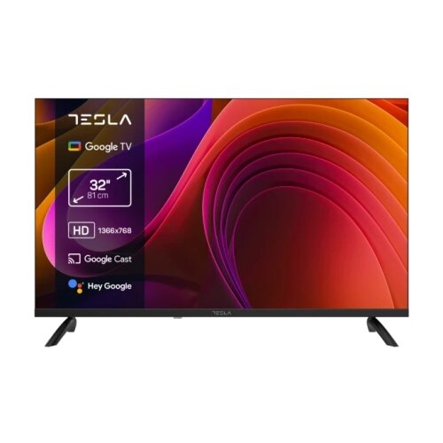 Tesla TV LED 32E655BHS HD, Google TV Smart Cene