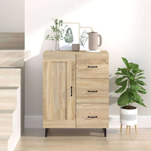 Komoda boja hrasta sonome 69 5x34x90 cm od konstruiranog drva Cijene