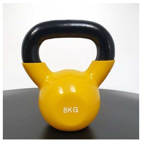 Ring RX DB2174-8 - kettlebell metal+vinil 8kg (zuta) Cene