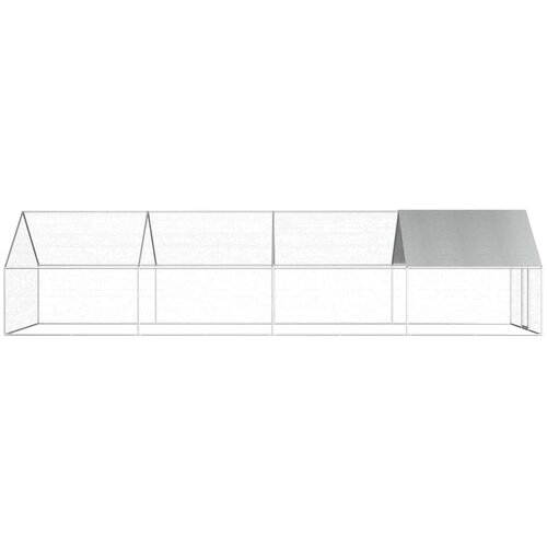  kavez za koko&amp;scaron;i od pocinčanog čelika 2,75 x 8 x 1,92 m Slike