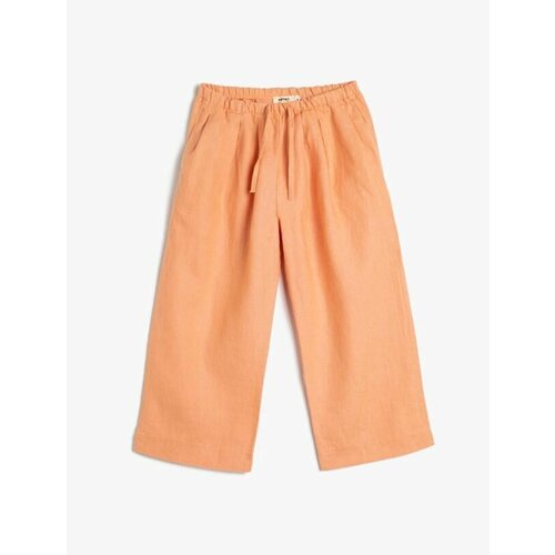 Koton Pants - Orange - Relaxed Cene