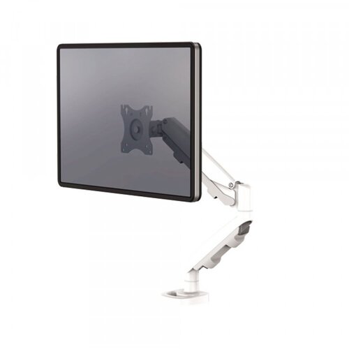 Fellowes Nosilec za en zaslon EPPA, območje obračanja 180°, VxŠxG 480 x 117 x 575 mm, bele barve Cene