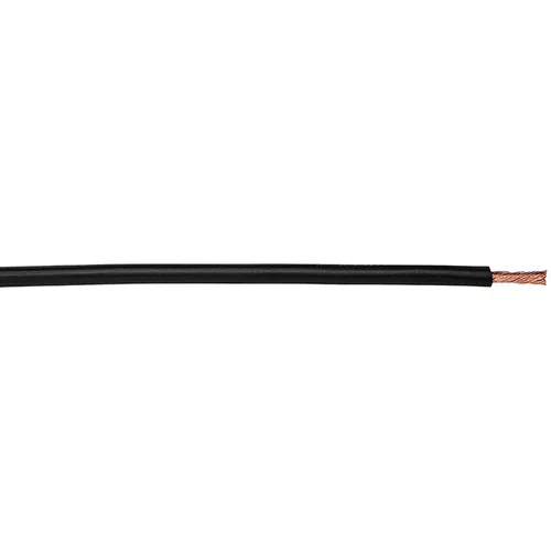  PVC izolirani vodič (Broj parica: 1, 2,5 mm², 100 m, Crne boje)