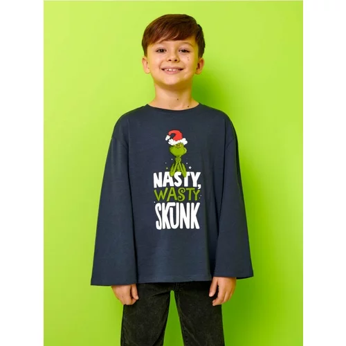 Sinsay majica dugih rukava Grinch za dječake 6833Y-58X