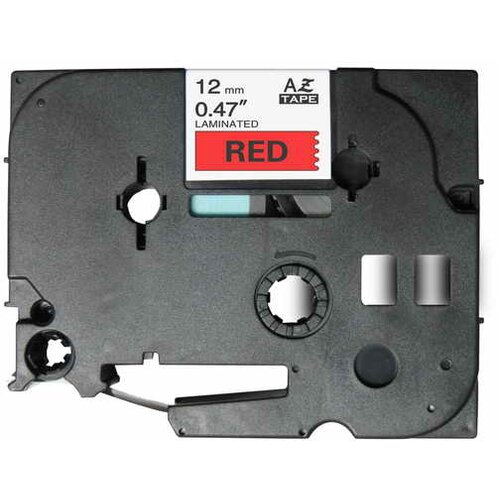 Brother Tze-431 združljiv laminirani trak - 12 mm X 8 metrov črno/rdeč, (21405987) Cene