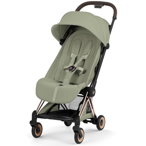 Cybex &scaron;portni voziček Rosegold ogrodje Coya Style Platinum sage green Cene