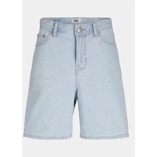 Jack & Jones Jeans kratke hlače Tony 12250879 Modra Baggy Fit