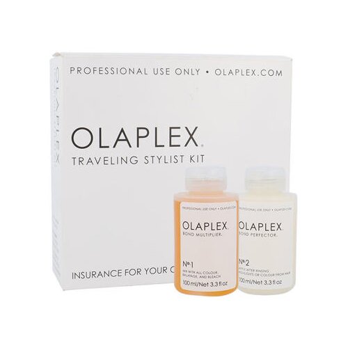 Olaplex Bond Multiplier No. 1 darovni set Bond Multiplier No. 1 100 ml + Bond Perfector No. 2 2 x 100 ml + dozator o&scaron;tećena kutija za žene Cijene