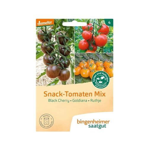 Bingenheimer Saatgut me&amp;scaron;anica paradižnika &amp;quot;Snack Tomaten Mix&amp;quot; Slike