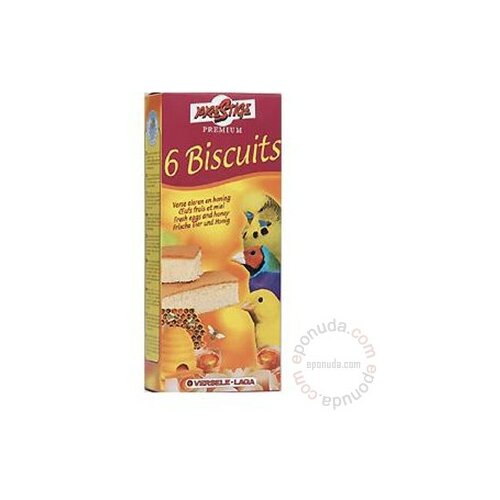 Prestige poslastica za ptice Biscuit Honey keksići, 6 kom Slike