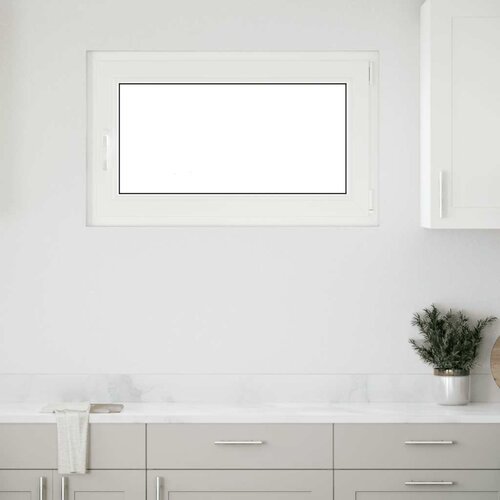 vidaXL Podrumski prozor "RISOR" 100x70 cm Okretno-nagibni DIN desni bijeli Cijene