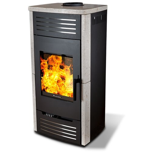 Lokaterm kaminska peč na drva valvasor b/ii 8 kw - bel marmor Cene