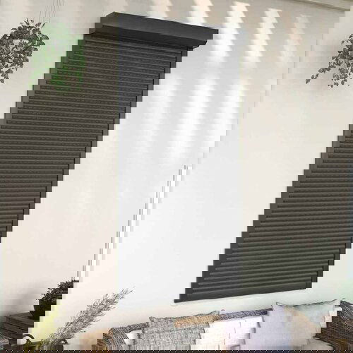 vidaXL rolete iz aluminija 110x220 cm antracit Cene