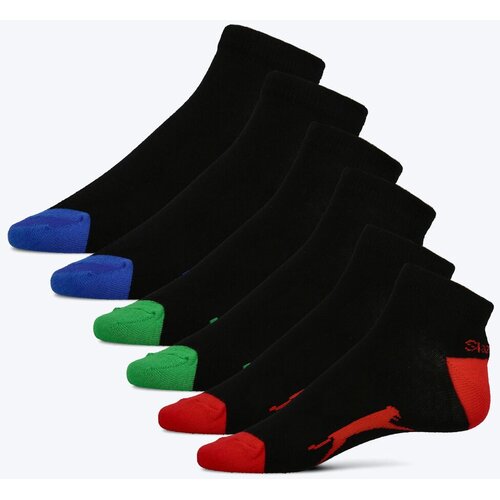 Slazenger Čarape za devojčice Slaz 5Pk Trainersock Ld00 W Gg, Crne Cene