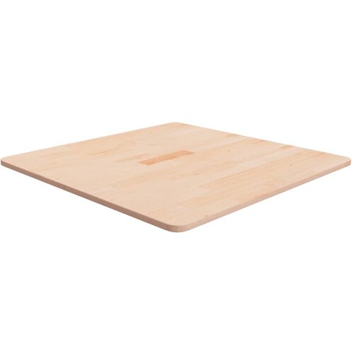 VidaXL Četvrtasta stolna ploča 70 x 70 x 1,5 cm netretirana hrastovina Slike