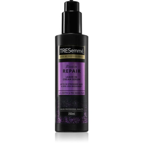 TRESemm&amp;eacute; Biotin Repair Leave-In Cream Serum kremasti serum za popoln videz las 200 ml Slike