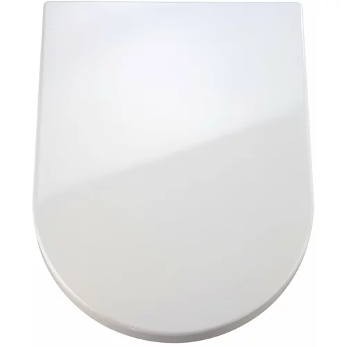 Wenko bijelo wc sjedalo s lakim zatvaranjem wenkoo premium palma, 46,5 x 35,7 cm