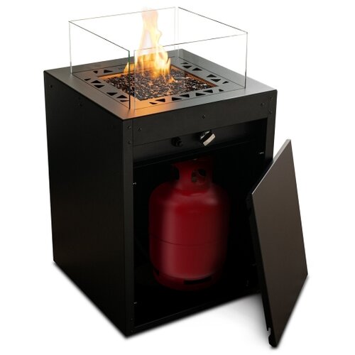 Planika Square GAS - Spolja&amp;scaron;nji plinski kamin 79,7x48 cm 10kW Slike