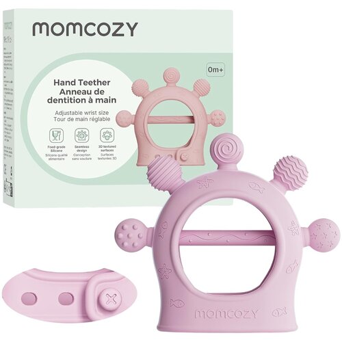 Momcozy® silikonska grickalica mitten pink Cijene