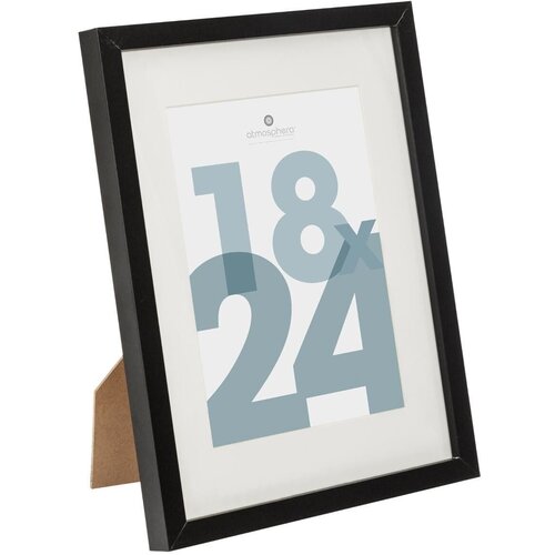Atmosphera ram za slike 18,8x1,8x25,8cm mdf/staklo crna Slike