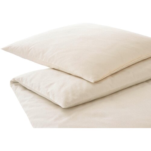 Elegante posteljnina 200/200 cm žakar krem barve Slike