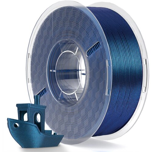 Elegoo pla filament 1kg galaxy peacock blue - special color Slike
