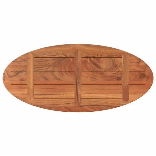 Stolna ploča 120x50x2,5 cm ovalna od masivnog drva bagrema Slike