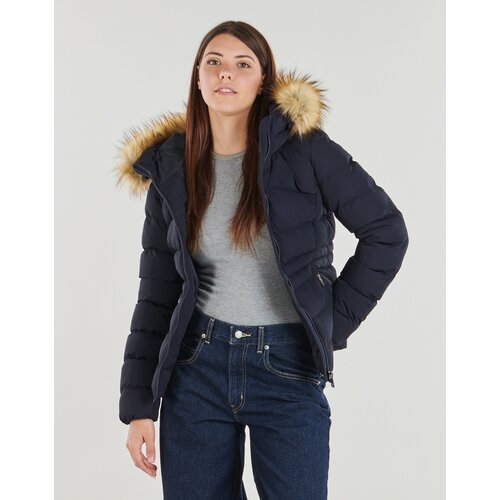 Superdry Puhovke Hooded Faux Fur Fuji Padded Jacket pisana Slike