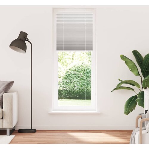 VidaXL Plisirana roleta svijetlosiva 80x200 cm &amp;scaron;irina tkanine 79,4 cm Slike