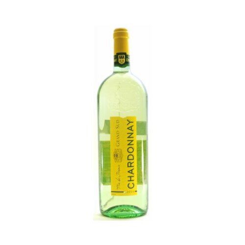 Grand sud chardonnay belo vino 1L staklo Cene