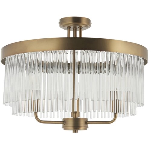 Endon 119109 - plafonski luster clermont 3xE14/6W/230V mesing Slike