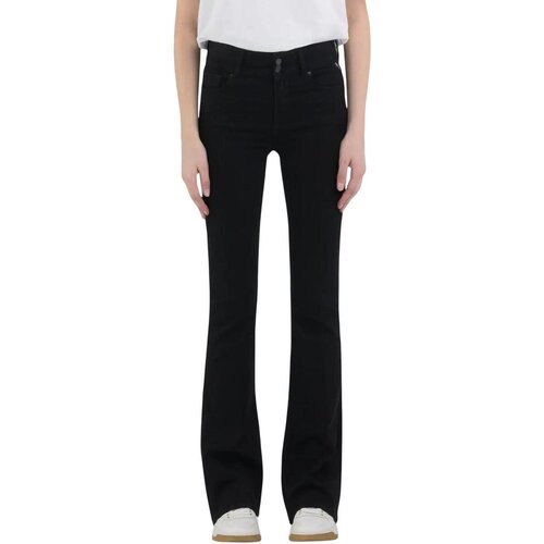 Replay Kavbojke bootcut NEWLUZ FLARE WLW689.000.85B 09 Črna Slike