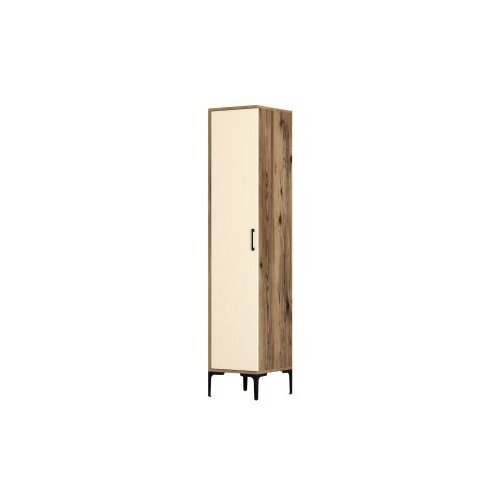 Hanah home kumsal s - walnut, cream walnutcream wardrobe Slike