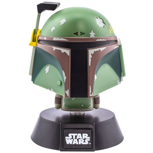 Star Wars Vojna zvezd Bobba Fett 3D BDP | Ikonični lik Disney Mandalorian z uradno licenco | Imperij vrača udarec | Svetla nočna ali namizna svetilka, zelena, (20870717) Cene
