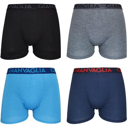 Gianvaglia 4-PACK moške enobarvne boksarice Cene