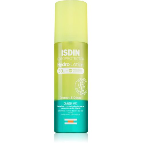 ISDIN Fotoprotector Hydrolotion dvofazna njega SPF 50 200 ml Slike