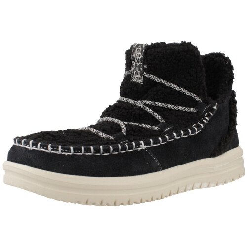 Hey Dude Škornji CAMDEN SUEDE COZY Črna Cene