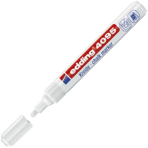  MARKER-KREDA ZA STAKLO 2-3MM EDDING 4095 BIJELI Cene