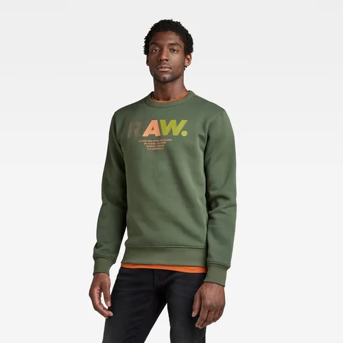 G-star Sweatshirt - Multi colored RAW. R SW Green