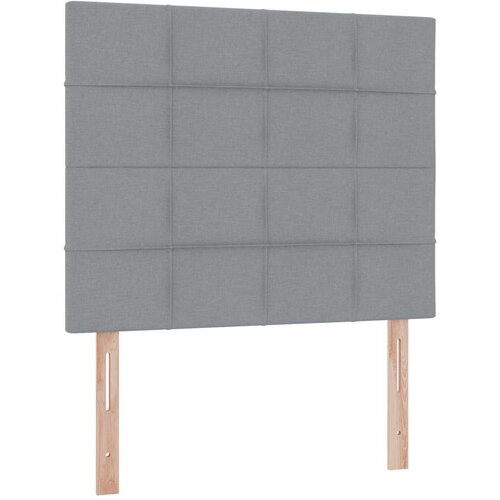  Krevet s madracem i skladi&amp;scaron;tem Svijetlo siva 120 x 200 cm Svjetlosiva Slike