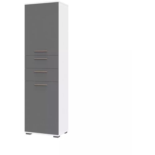 Jela VITRINA ARC F4 (VE BARV)-Grafit mat lak Slike