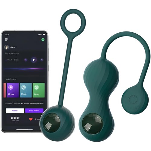 Magic Motion Set Crystal Duo Smart Kegel Balls, (21084403) Cene