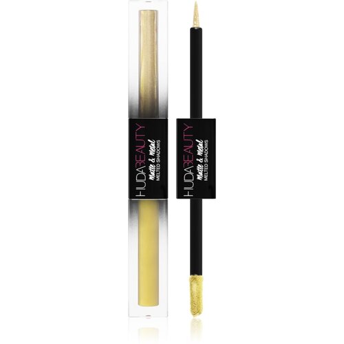 Huda Beauty Matte & Metal Melted tekoče senčilo za oči odtenek Limelight & Gold Chains 2x2 ml Cene