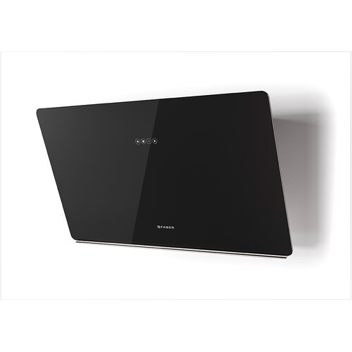 Faber napa Glam Light Zero Drip Crno staklo Slike